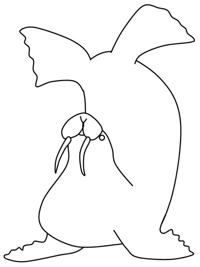 Native American art coloring page