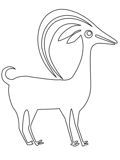 Native American art coloring pages
